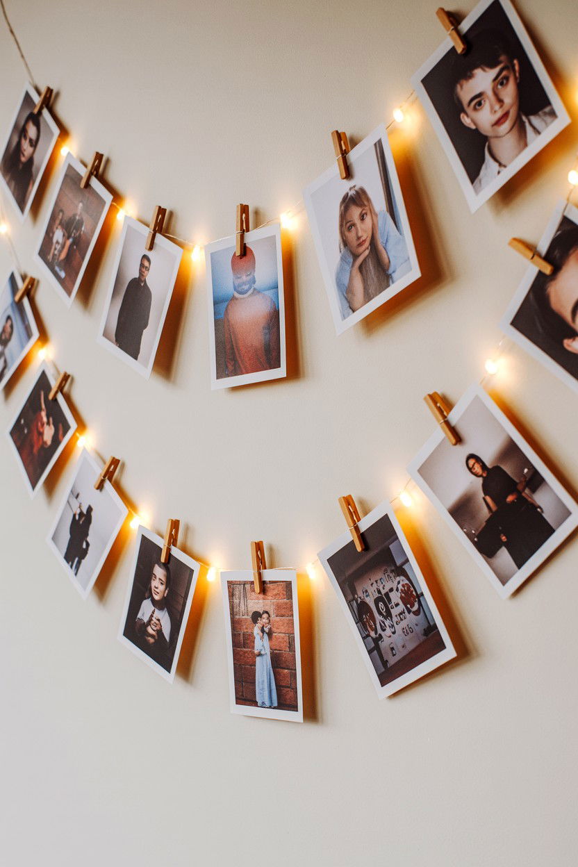 Photo Memory Garland