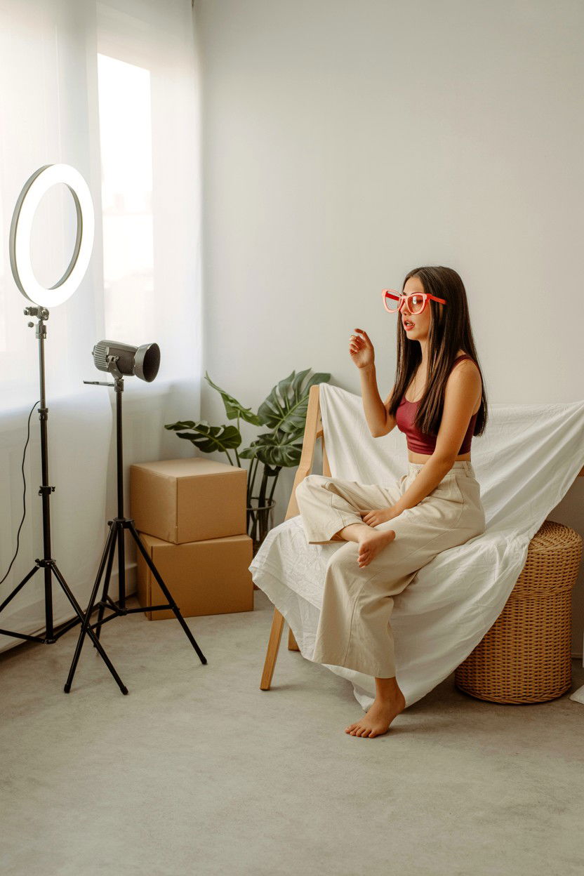 Photo Shoot At Home - 25 Budget Valentine's Day Ideas