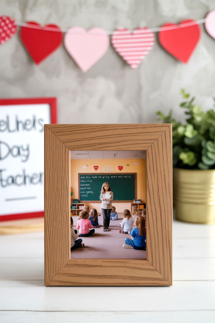 Picture Frame - 25 Valentine's Day Gifts for Teachers