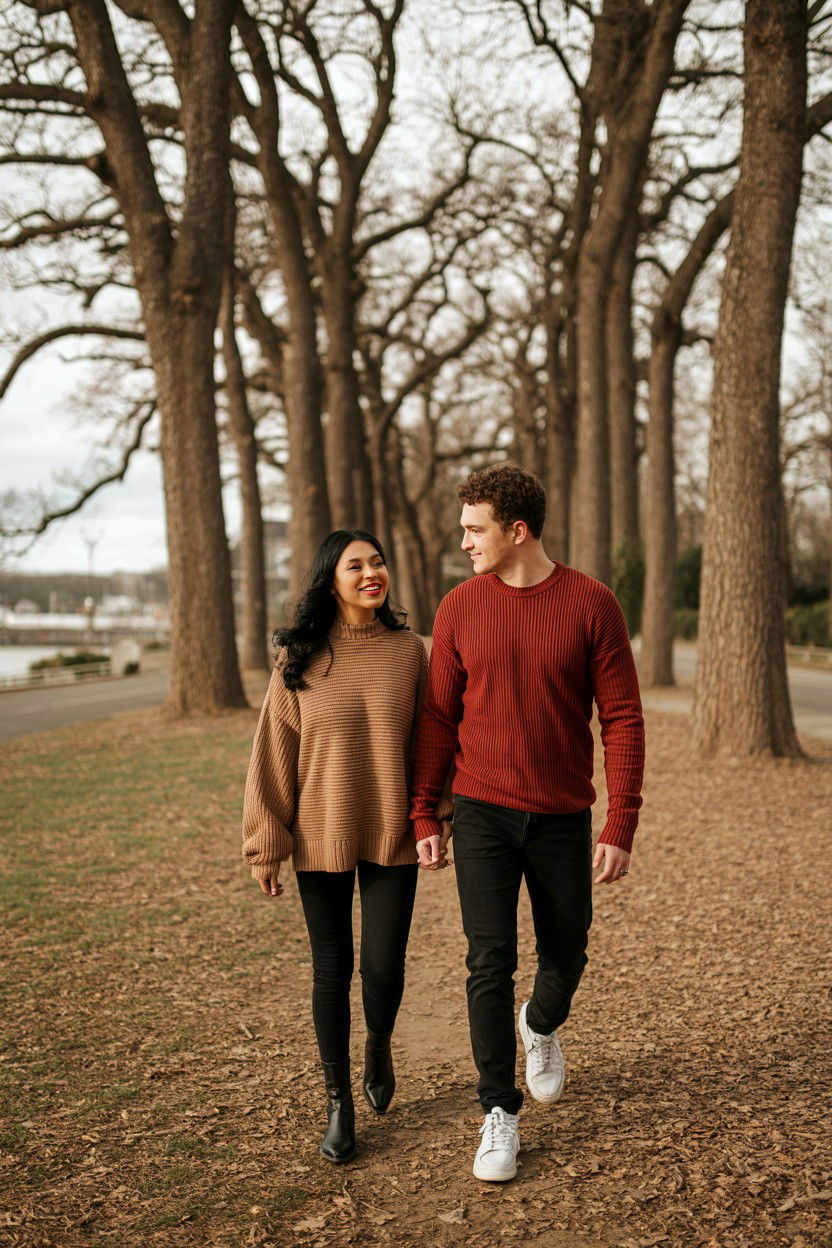 Pine Forest - 25 Valentine's Day Photo Location Ideas