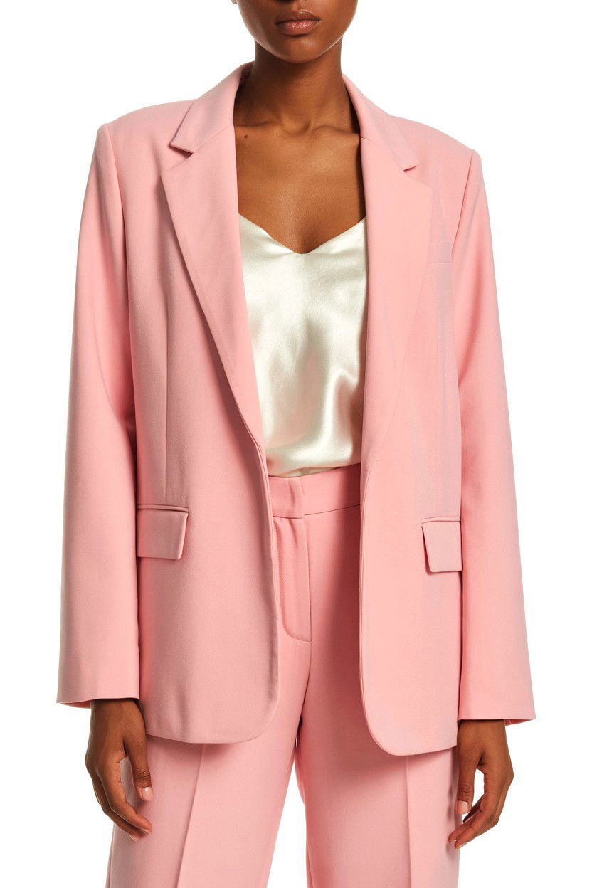 Pink Blazer - 25 Valentine's Day Glow Up Ideas