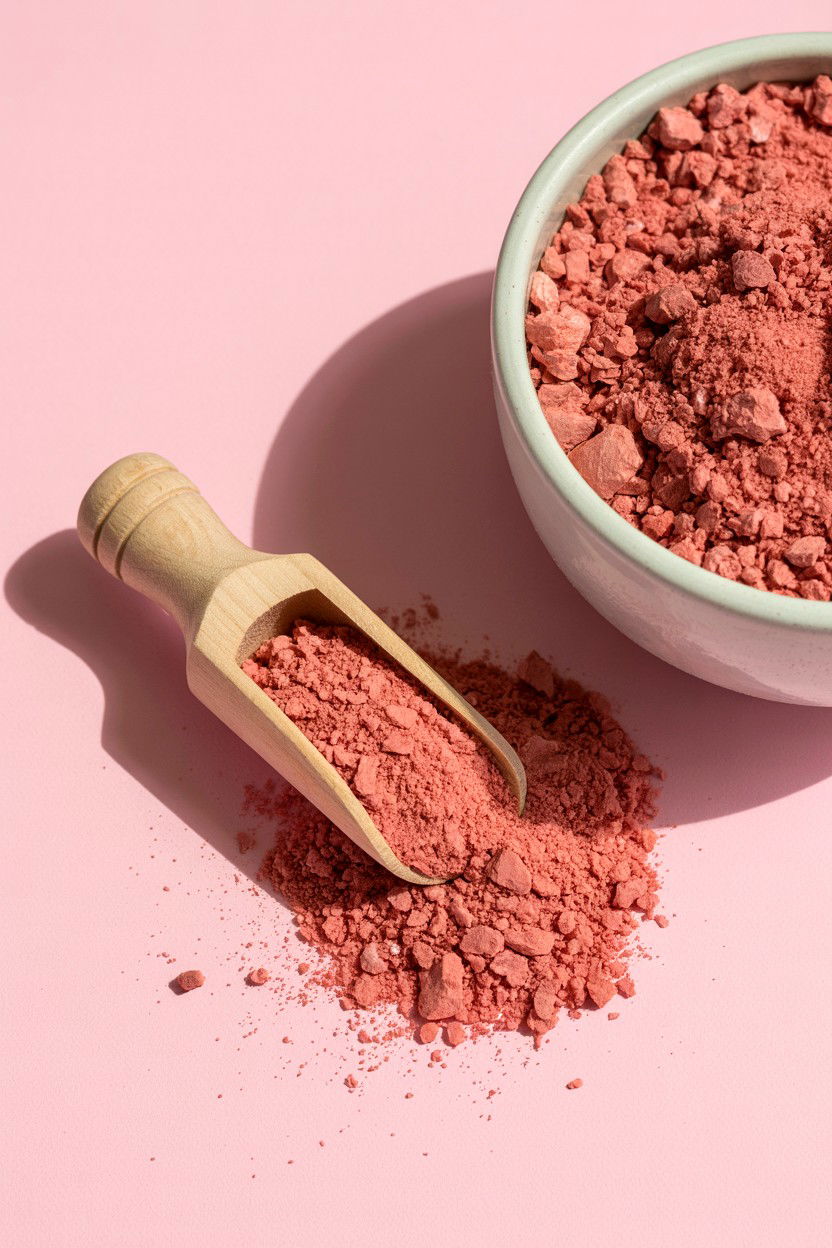 Pink Clay Bath Salt - 25 Valentine's Day Bath Soak Ideas
