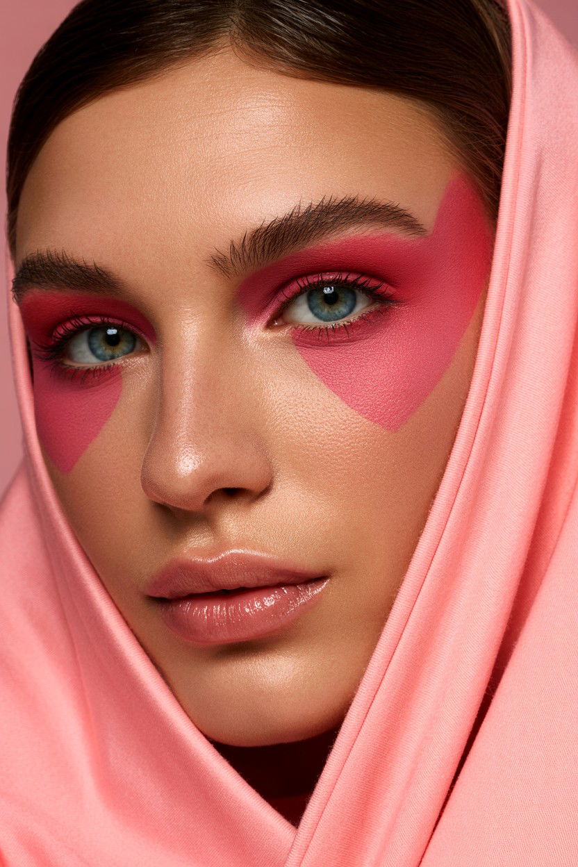 Pink Contour - 25 Valentine's Day Contour Ideas