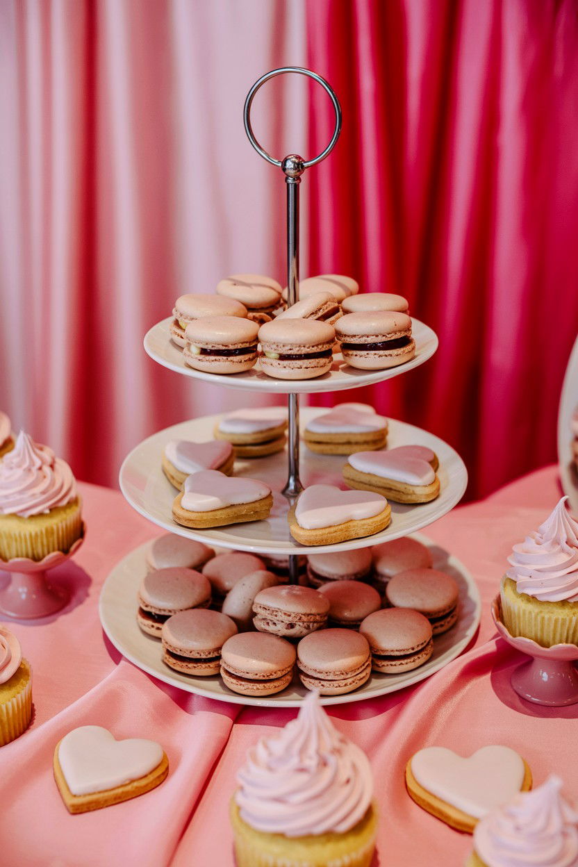 25 Festive Valentine's Day Buffet Table Ideas