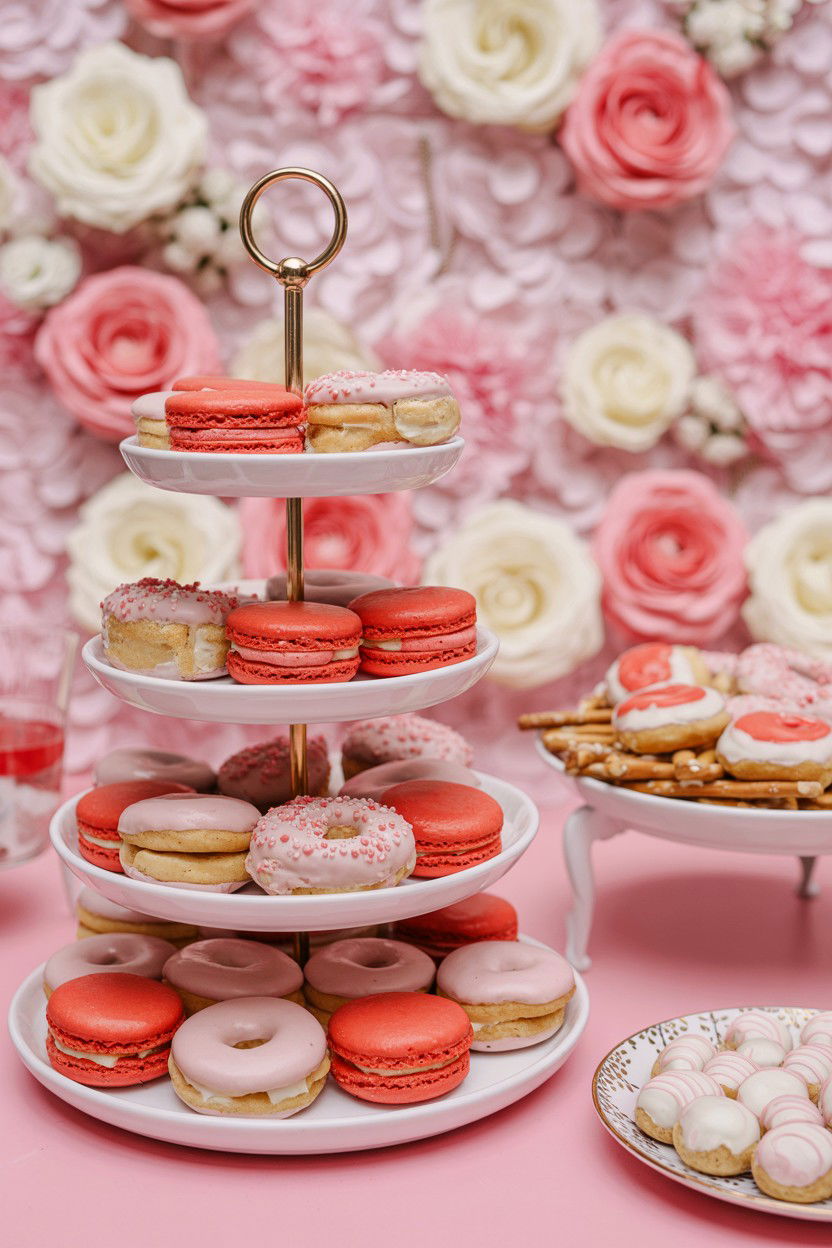 Pink Dessert Table - 25 Valentine's Day Party for Teens