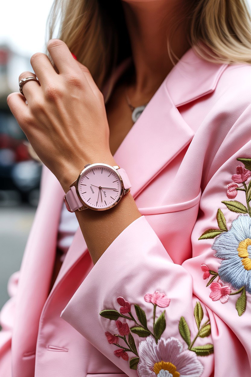 Pink Face Watch - 25 Valentine's Day Watch Ideas