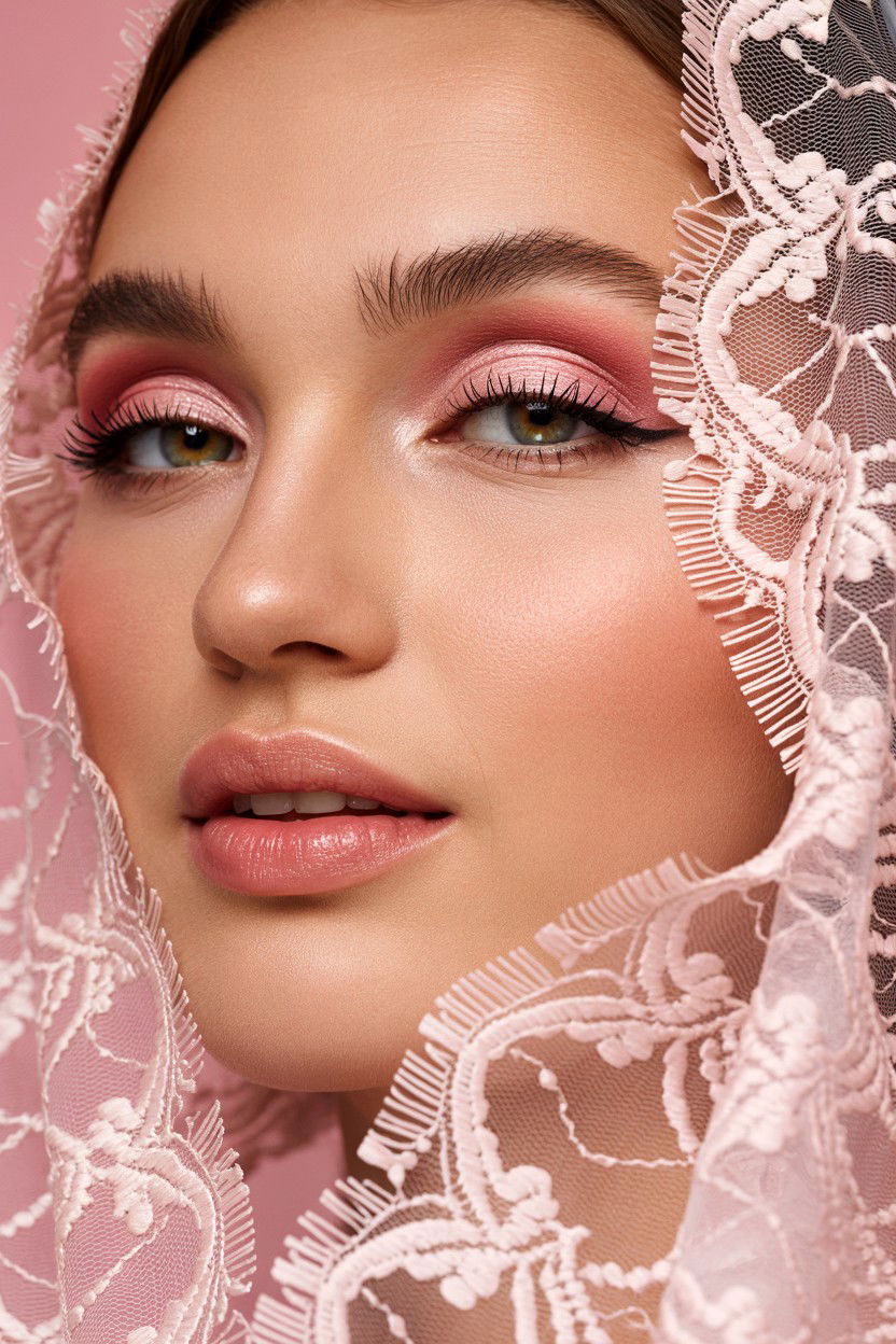 Pink Matte Eyeshadow - 25 Matte Valentine's Day Makeup Ideas