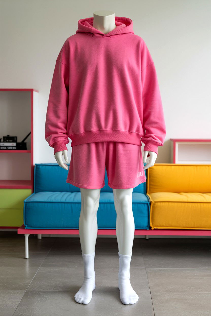 Pink Oversized Hoodie - 25 Cozy Valentine's Day Outfits