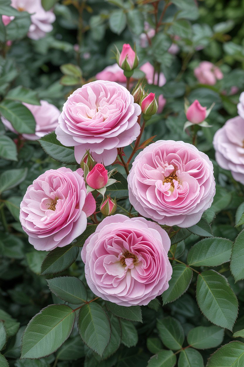 Pink Rose Bush - 25 Valentine's Day Garden Ideas