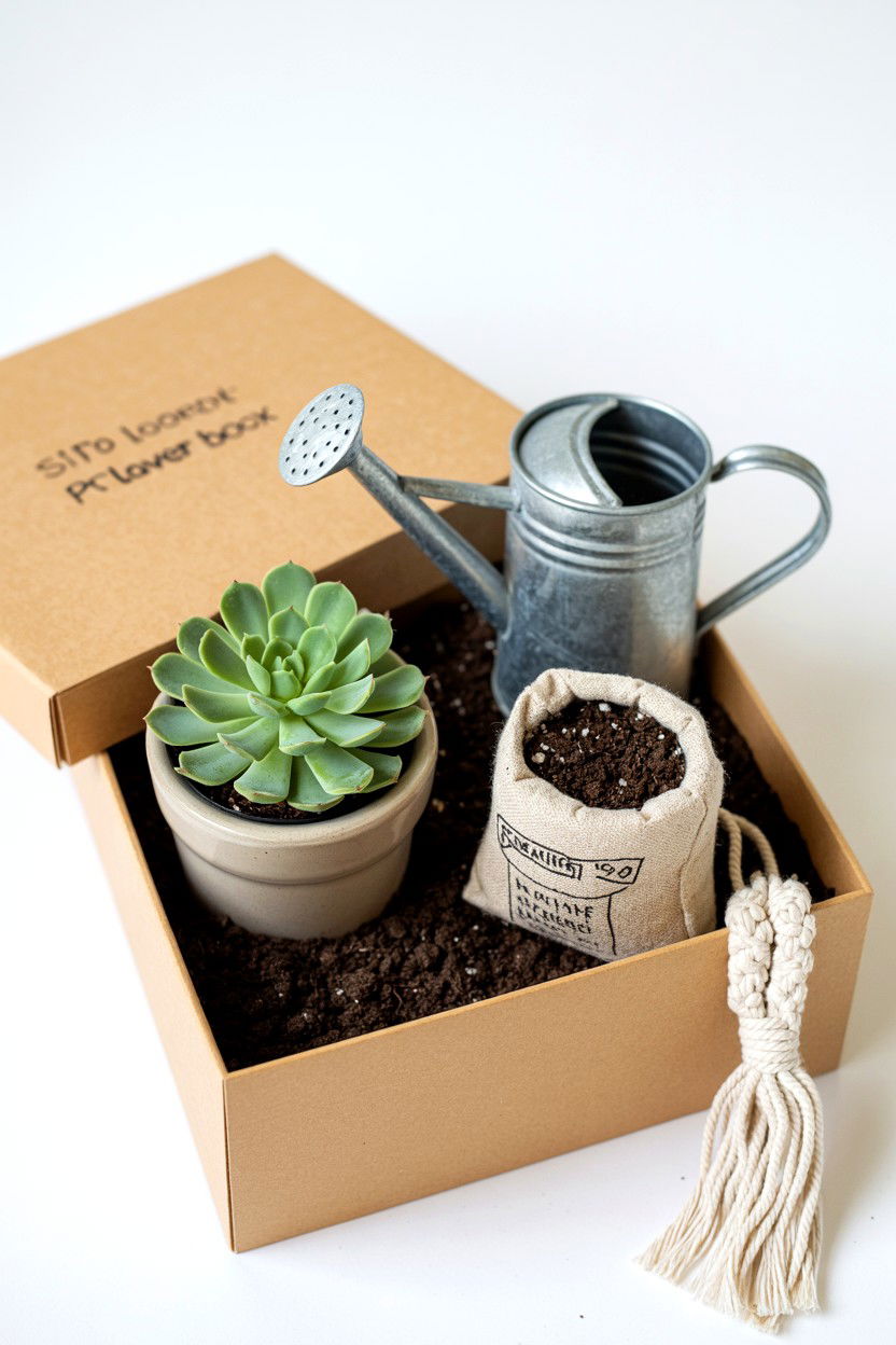 Plant Lover Box - 25 Valentine's Day Gift Box Ideas