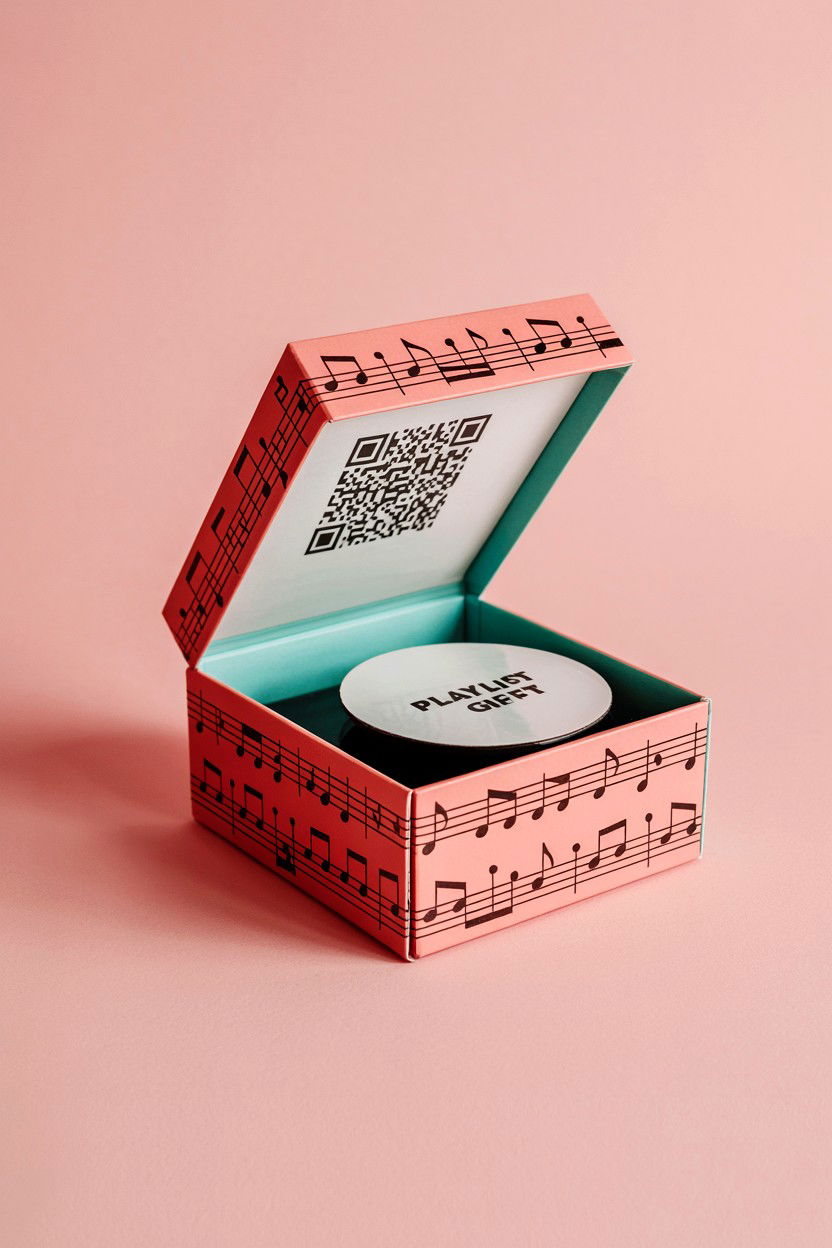 Playlist gift box - 25 Valentine's Day Memory Box Ideas