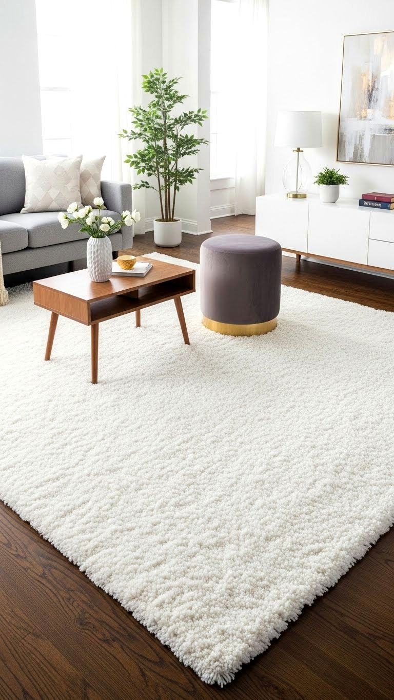Plush Area Rug - 25 valentine's day ideas for her