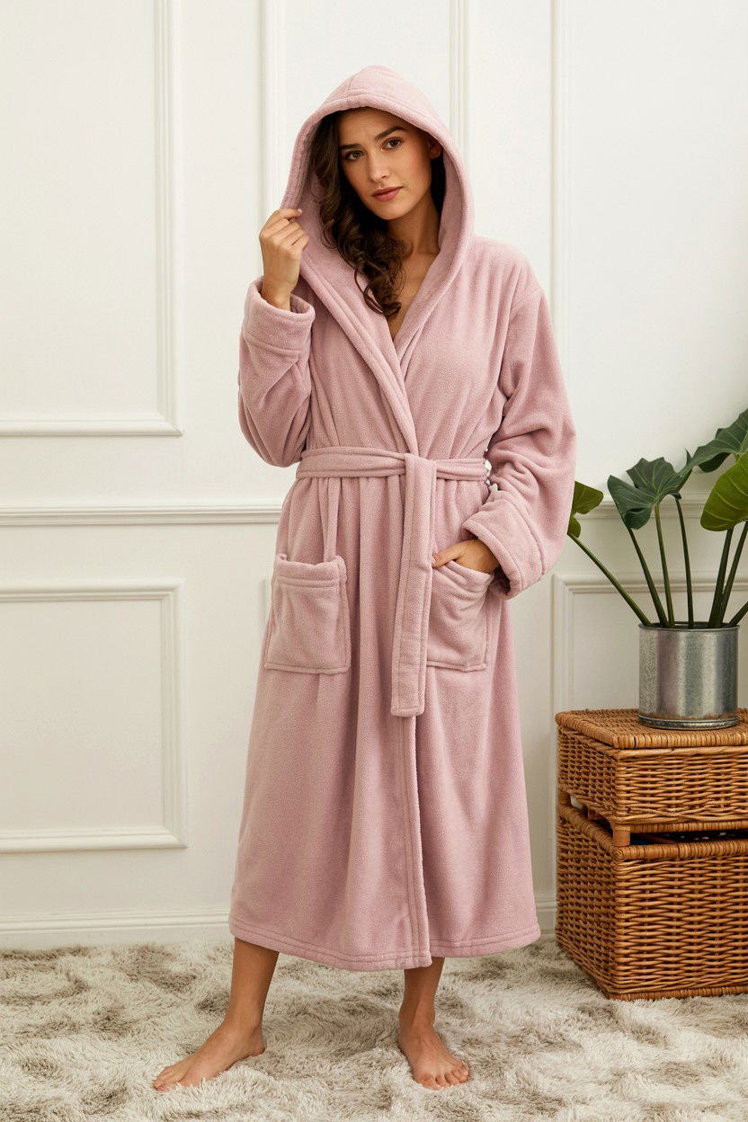 Plush Fleece Bathrobe - 25 Trendy Valentine's Day Gifts for Her