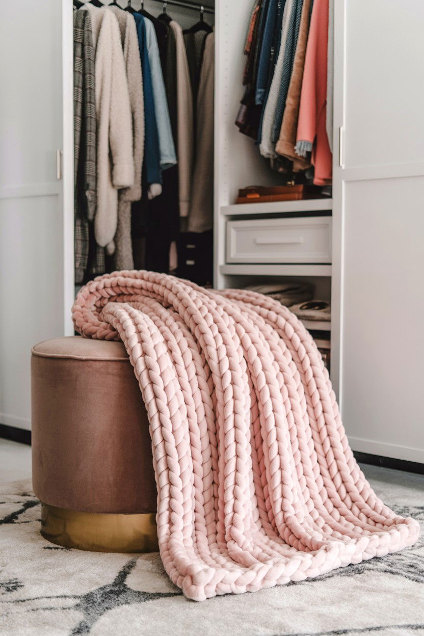 Plush Throw Blanket - 25 Valentine's Day Closet Surprise Ideas