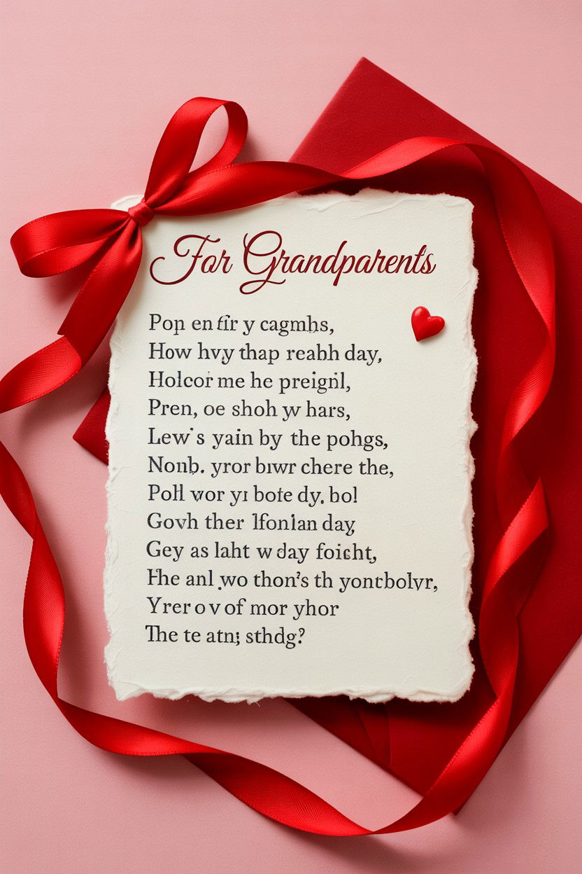 Poem For Grandparents - 25 Valentine's Day Cards for Grandparents