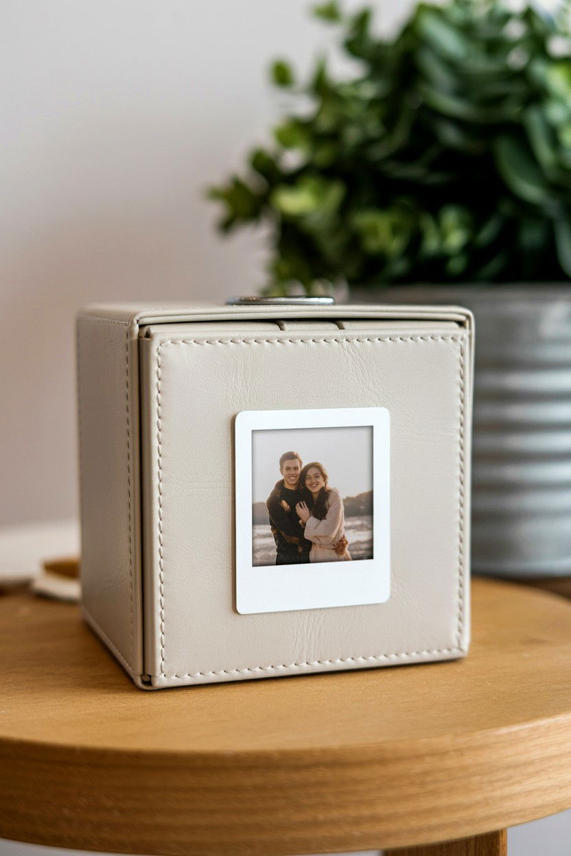 Polaroid photo box - 25 Valentine's Day Memory Box Ideas