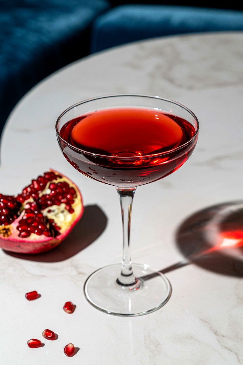 Pomegranate Martini - 25 Valentine's Day Red Drink Ideas