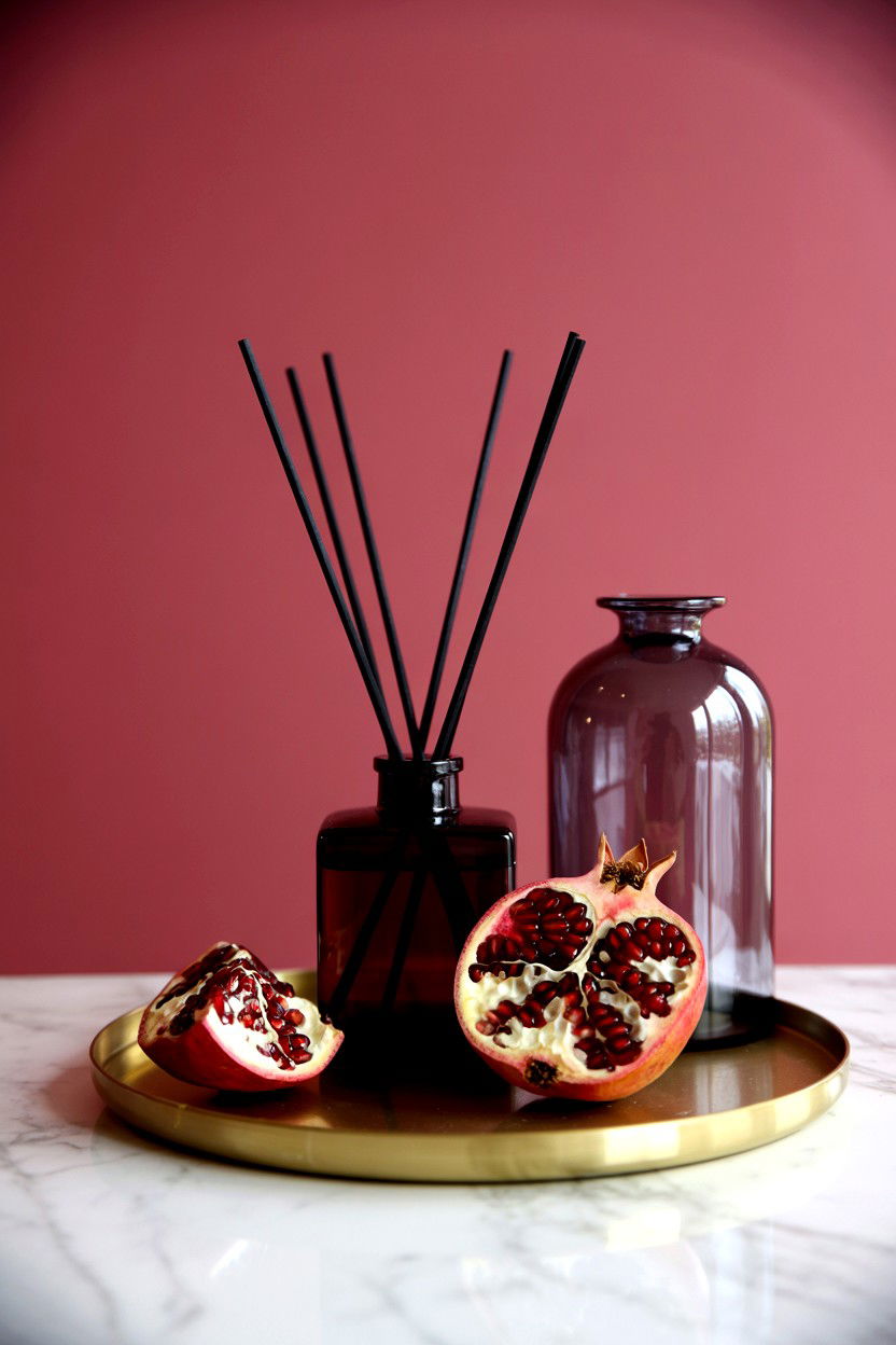 Pomegranate Reed Diffuser - 25 Valentine's Day Romantic Scent Ideas