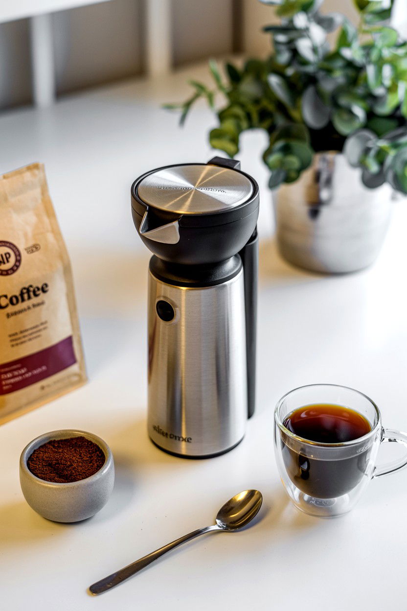 Portable Coffee Maker - 25 Outdoorsman Valentine's Day Gift Ideas