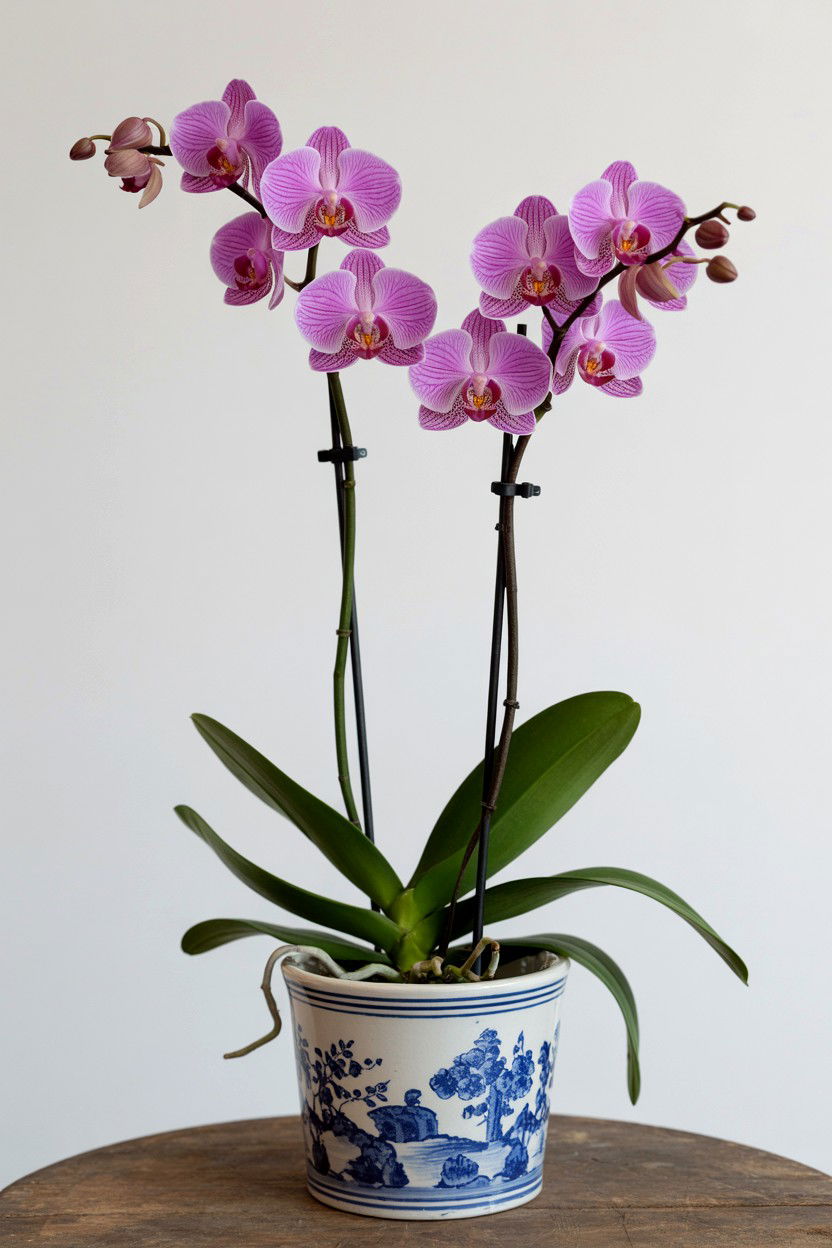 Potted Orchid Plant - 25 Valentine's Day Orchid Ideas