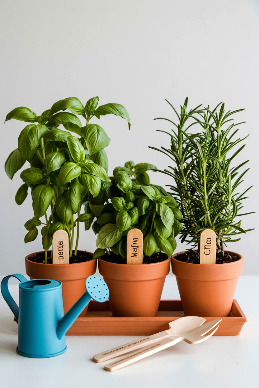 Potted herb garden kit - 25 Valentine's Day Teacher Gift Ideas