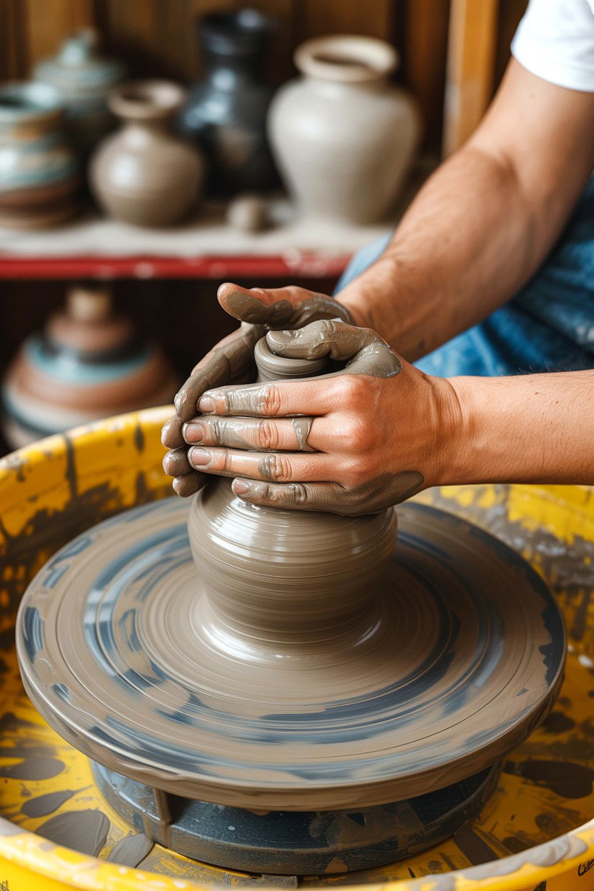Pottery Class - 25 Valentine's Day Experience Gifts for Him