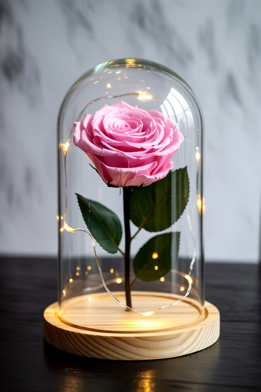 Preserved Eternal Rose - 25 Romantic Gifts for Wife on Valentine's Day