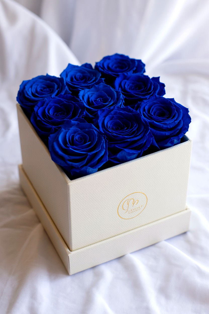 Preserved Rose Box - 25 Valentine's Day Flower Box Ideas