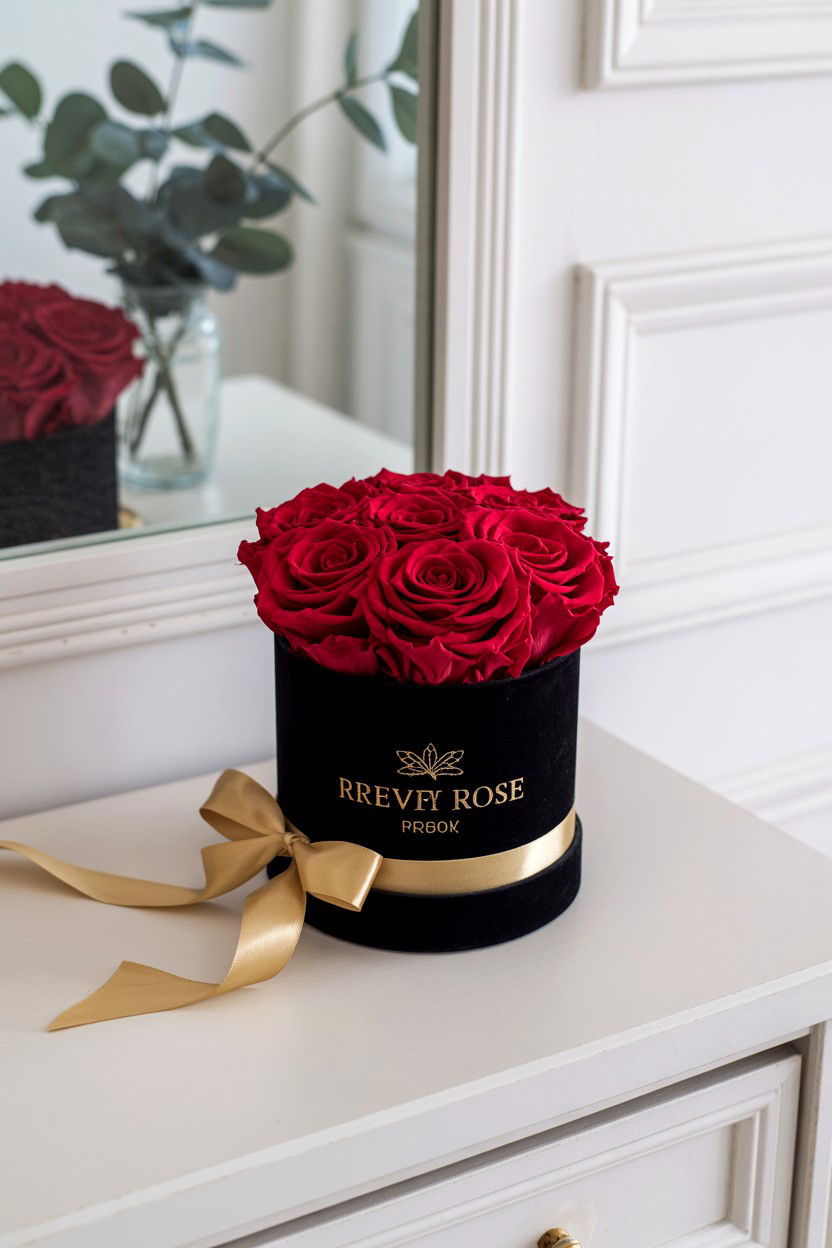 Preserved Rose Box - 25 Valentine's Day Gifts for Long Distance Partner