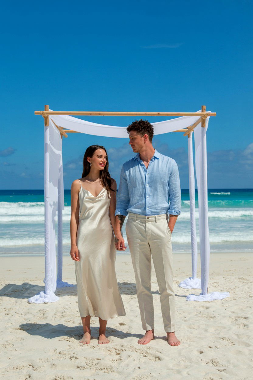 Private Beach Ceremony - 25 Valentine's Day Elopement Ideas