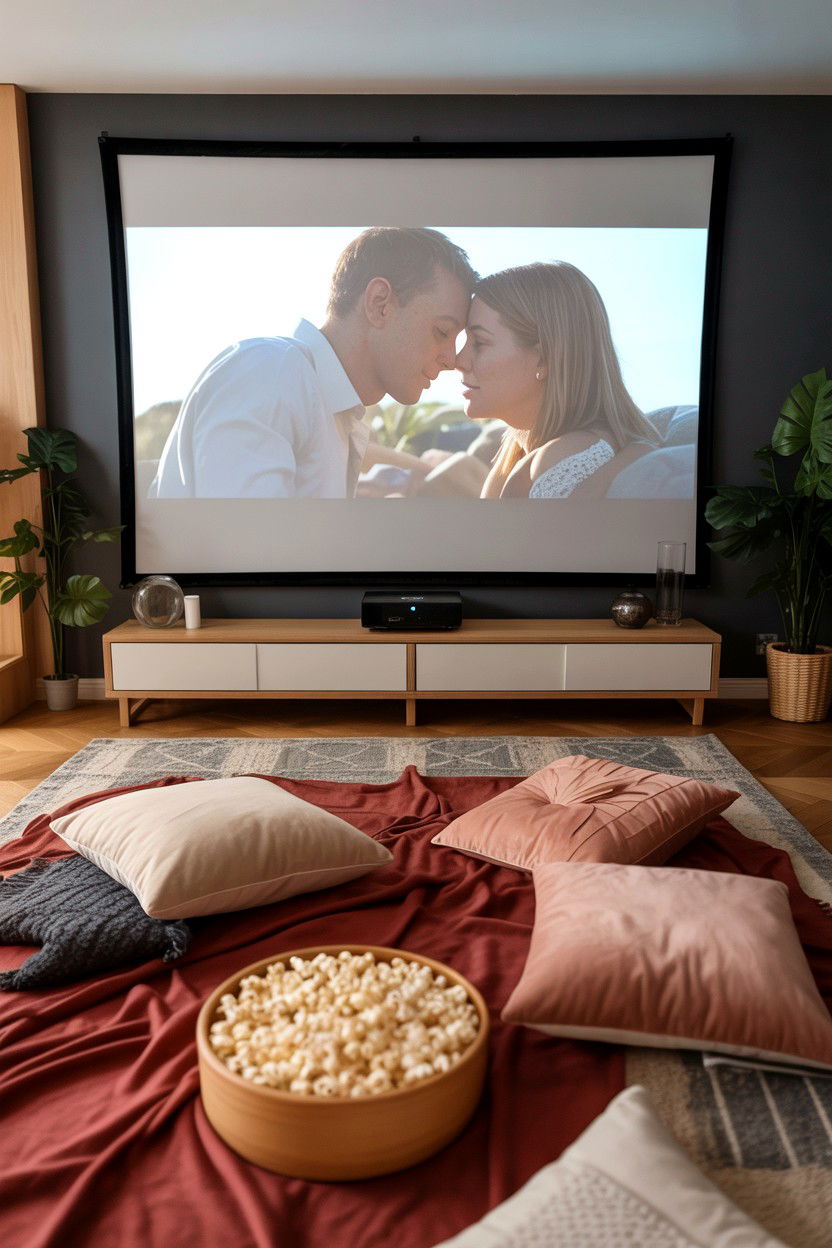 Private Movie Screening - 25 Valentine's Day Surprise Ideas for Wife
