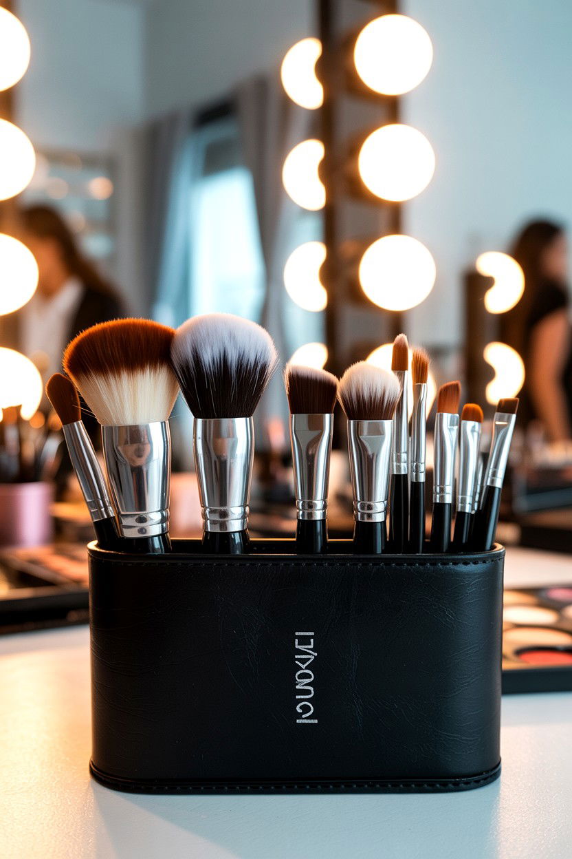 Professional Makeup Brush Set - 25 Beauty Valentine's Day Gifts for Women