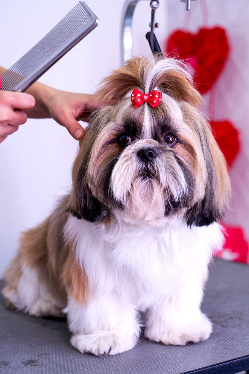Professional dog grooming - 25 Valentine's Day Ideas for Dogs
