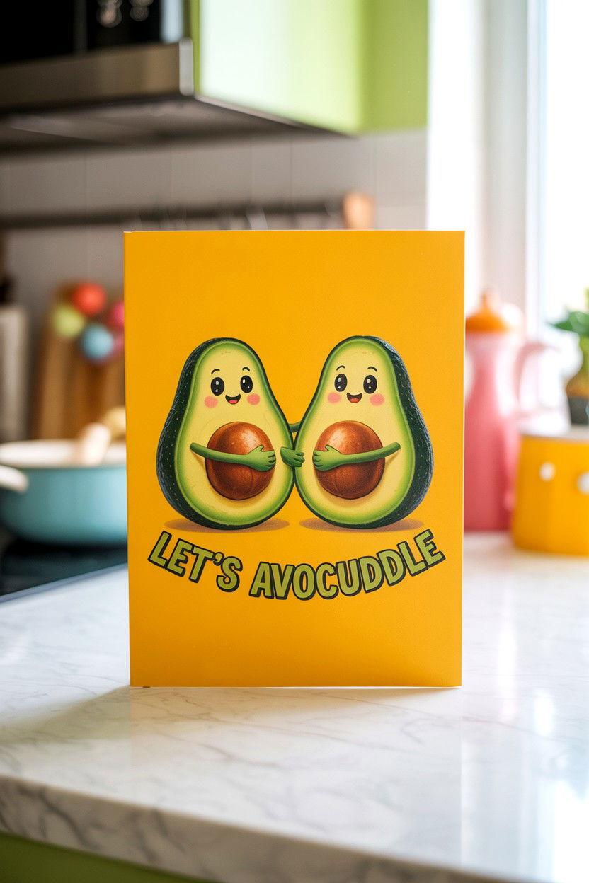 Punny food cards - 25 Creative Valentine's Day Card Ideas