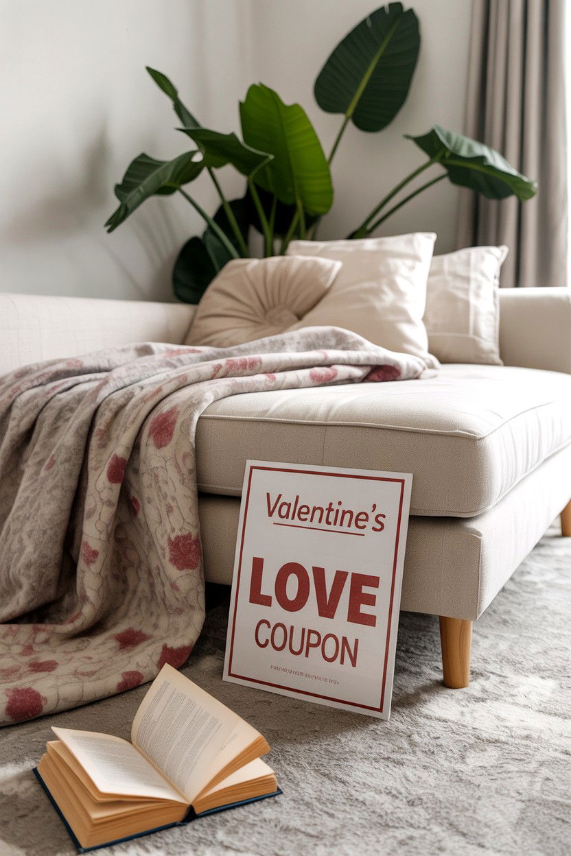 Quiet afternoon nap - 25 Valentine's Day Love Coupon Ideas