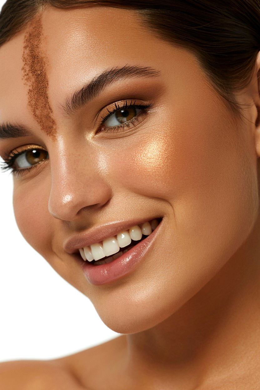 Radiant Bronze Finish - 25 Valentine's Day Bronzer Looks