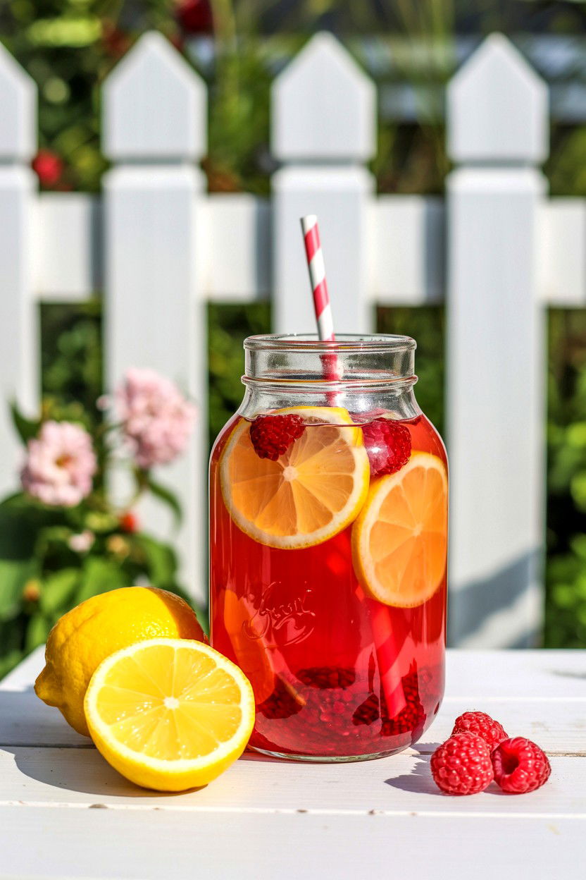 Raspberry Lemonade - 25 Valentine's Day Red Drink Ideas