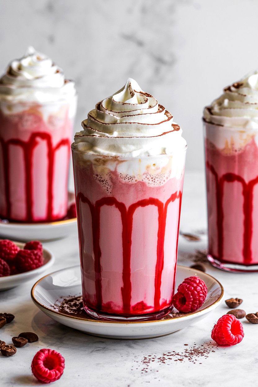 Raspberry Mocha - 25 Valentine's Day Espresso Drink Ideas
