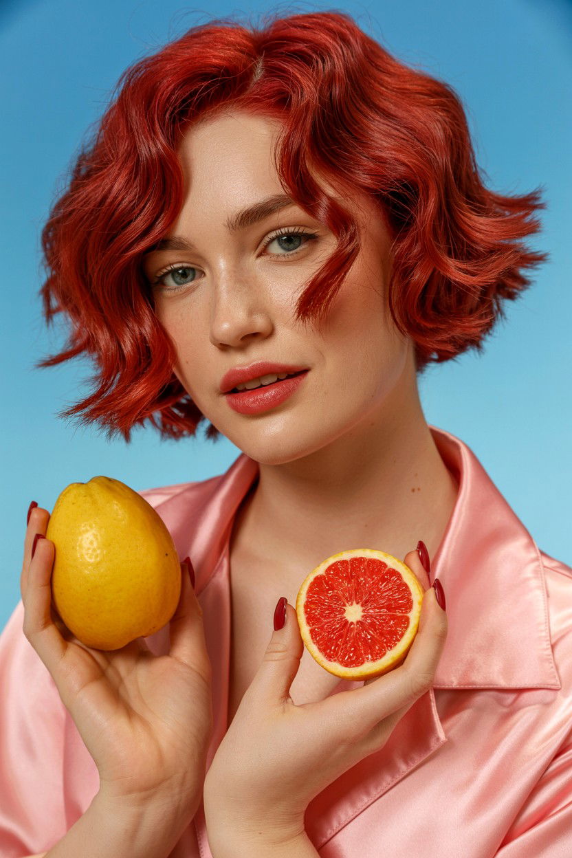 Raspberry Red Hair - 25 Valentine's Day Hair Color Ideas