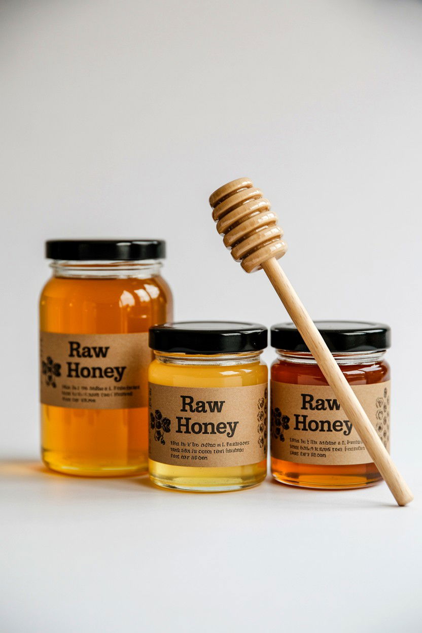 Raw Honey Sampler - 25 Valentine's Day Gourmet Gift Basket Ideas