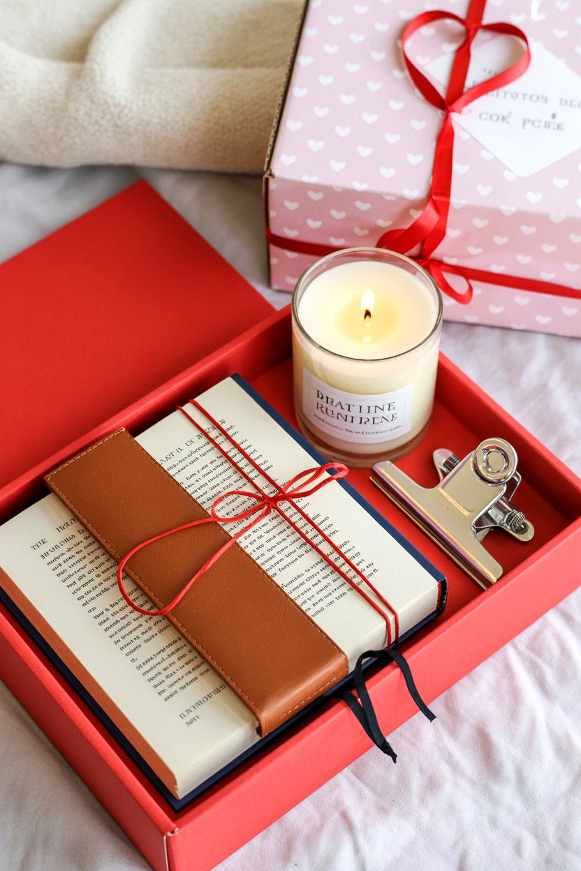 Reading Gift Box - 25 Valentine's Day Care Package Ideas for Her