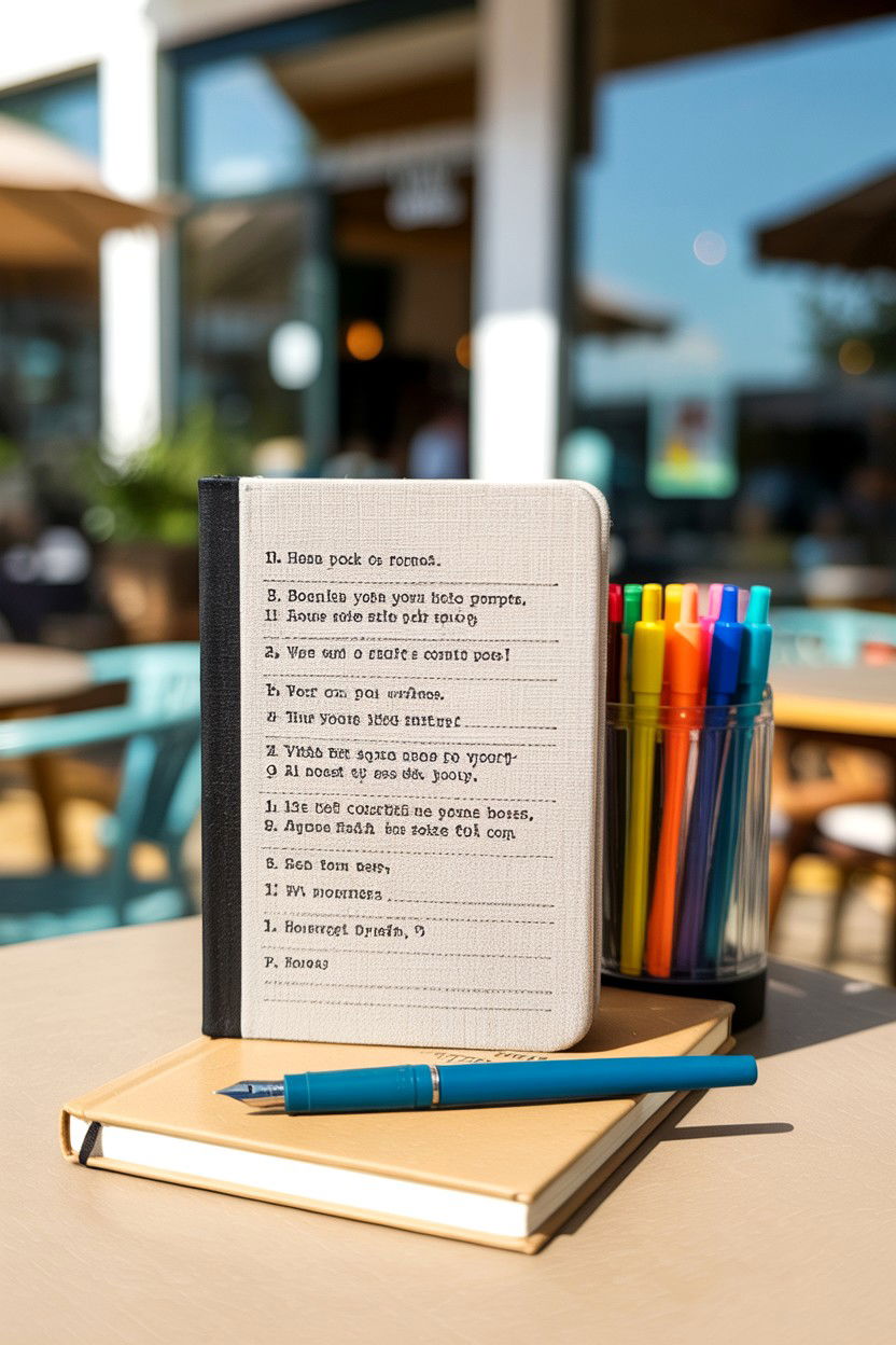 Reading Journal And Pen - 25 Valentine's Day Book Lover Gift Basket Ideas