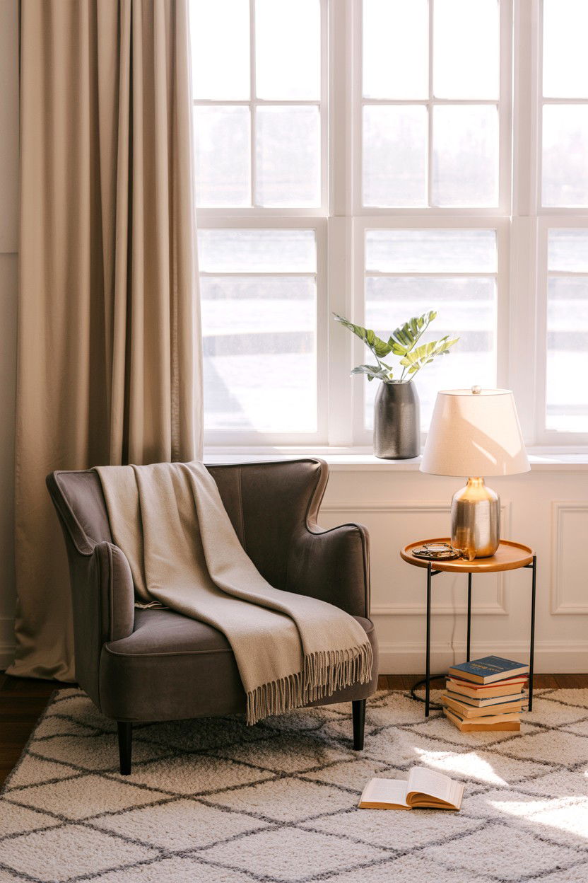 Reading Nook - 25 Valentine's Day Ideas for Homebodies