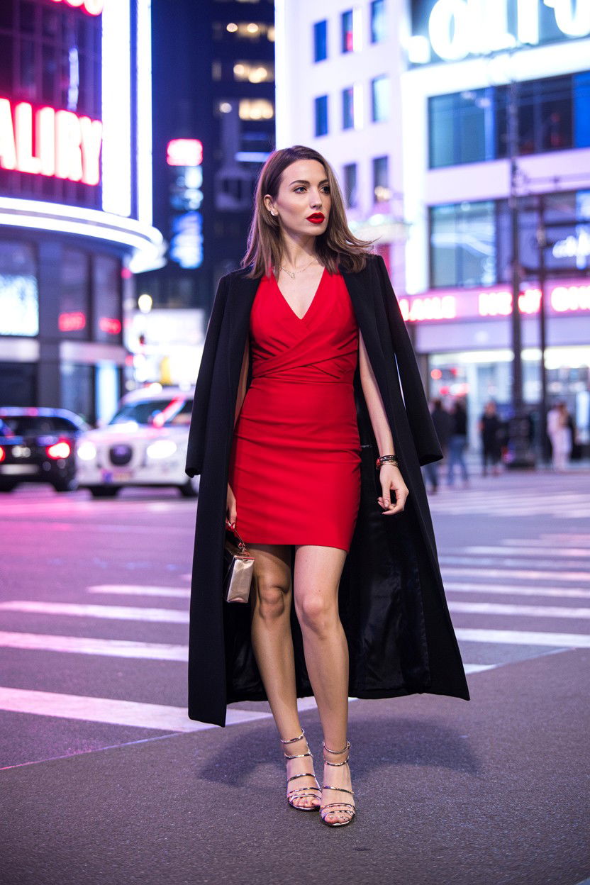 Red Bodycon Dress - 25 Cheap Valentine's Day Outfit Ideas