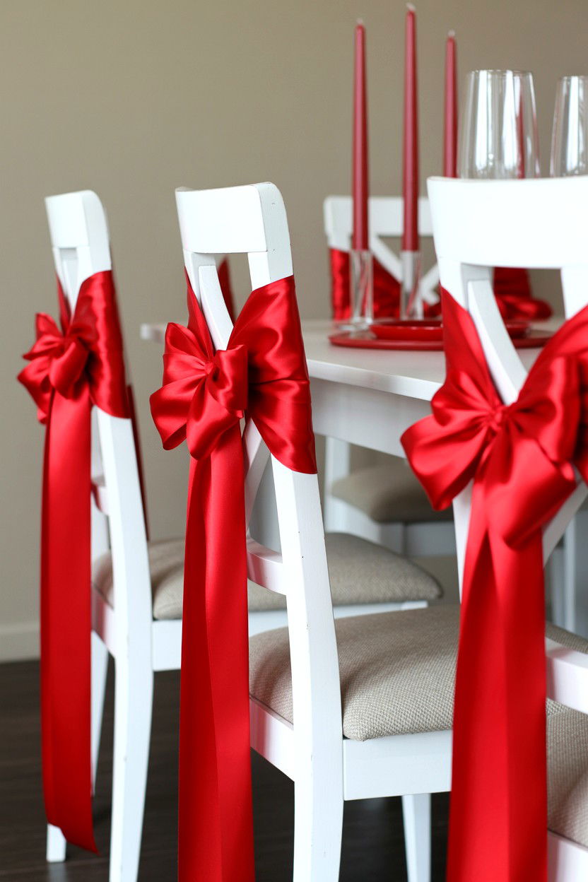 Red Bow Decor - 25 Aesthetic Valentine's Day Ideas