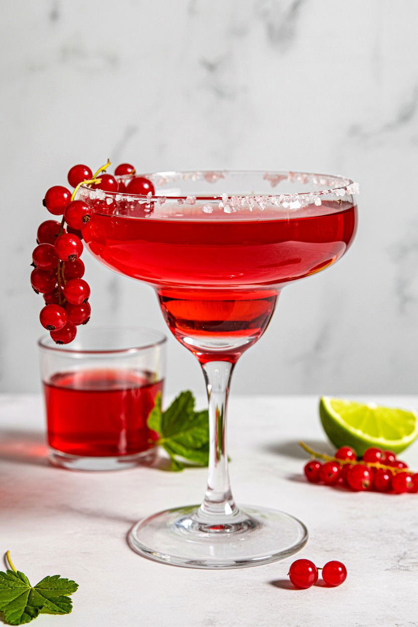 Red Currant Margarita - 25 Valentine's Day Tequila Cocktails