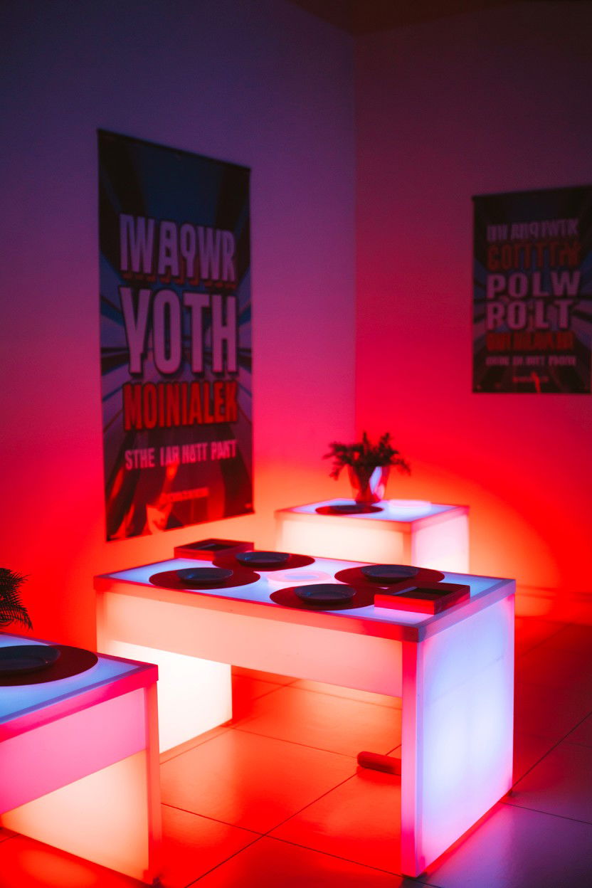 Red Glow Party - 25 Valentine's Day Party for Teens