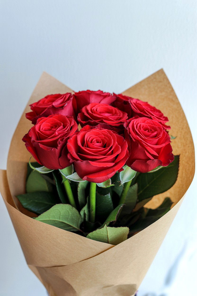 Red Rose Bouquet - 25 Valentine's Day Photo Dump Ideas