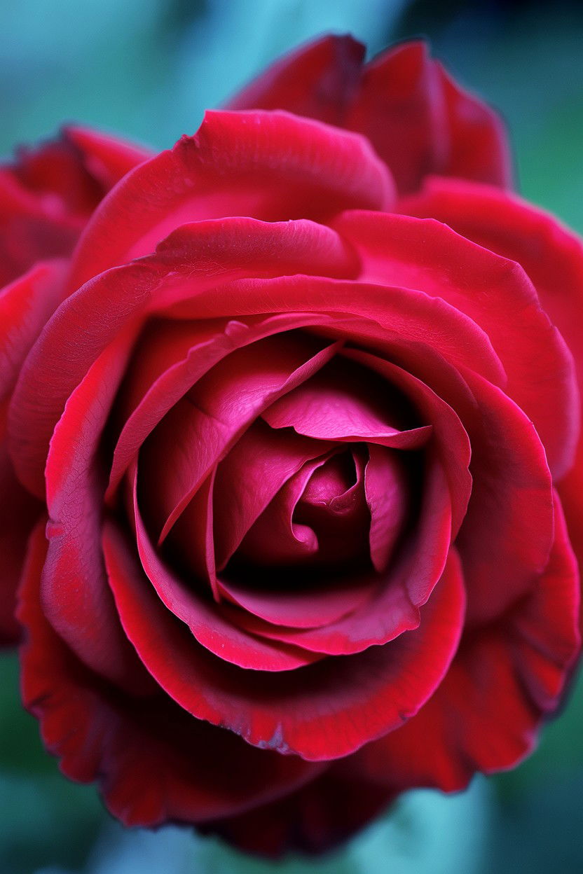 Red Rose Canvas - 25 Valentine's Day Canvas Art Ideas