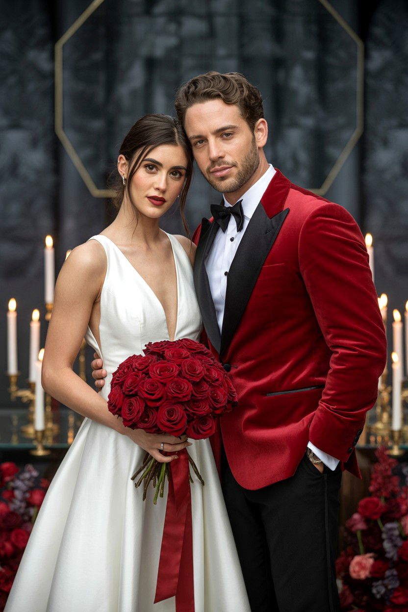 Red Velvet Theme - 25 Valentine's Day Elopement Ideas